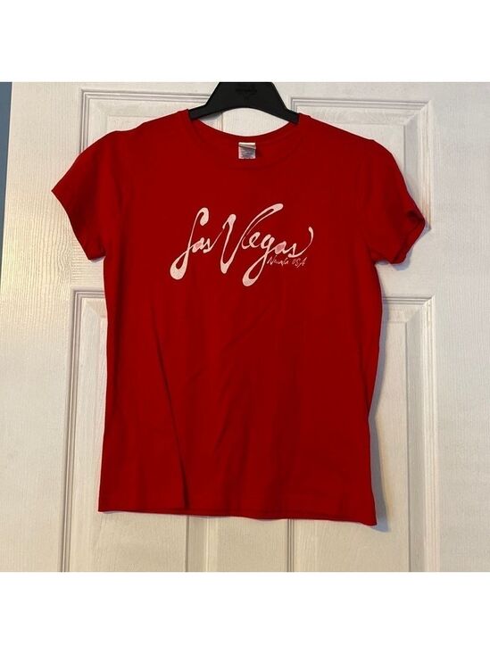 Tops - Las Vegas womens tee; size large